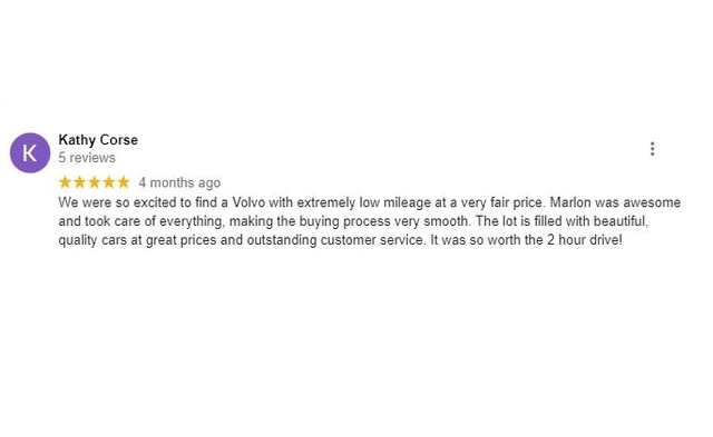 5 Star Client Review - From Google
