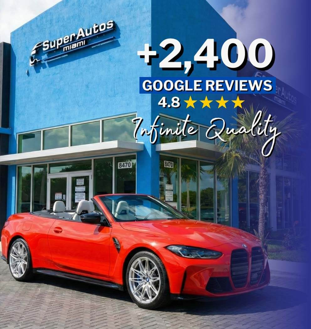 Super Autos Miami Home Page Image - Mobile