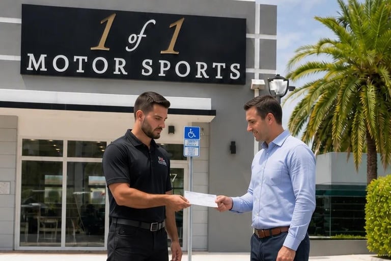 Sell Your Car to 1 of 1 Motor Sports