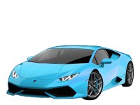 Blue Lamborghini