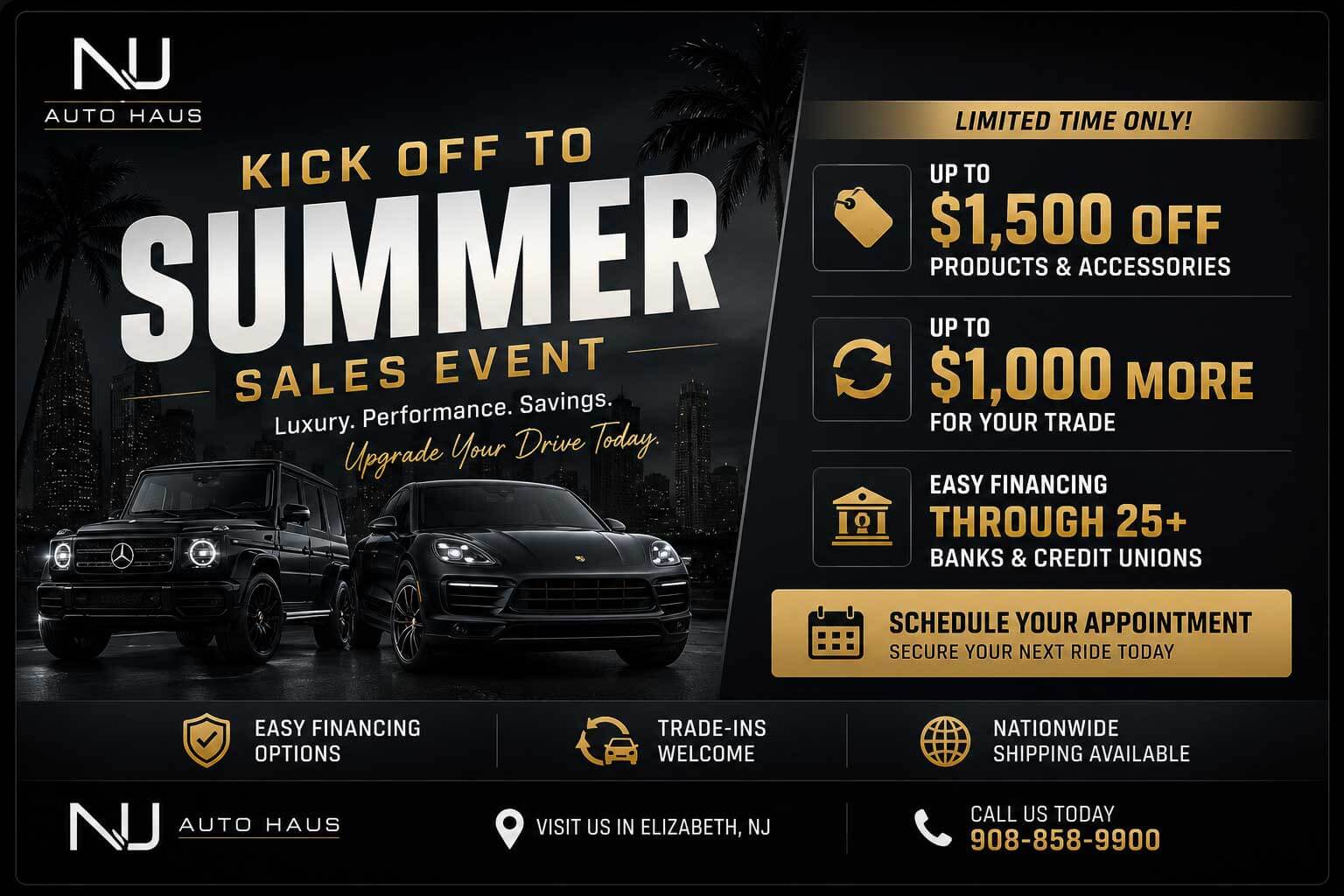 Kick Off to Summer Sales Event