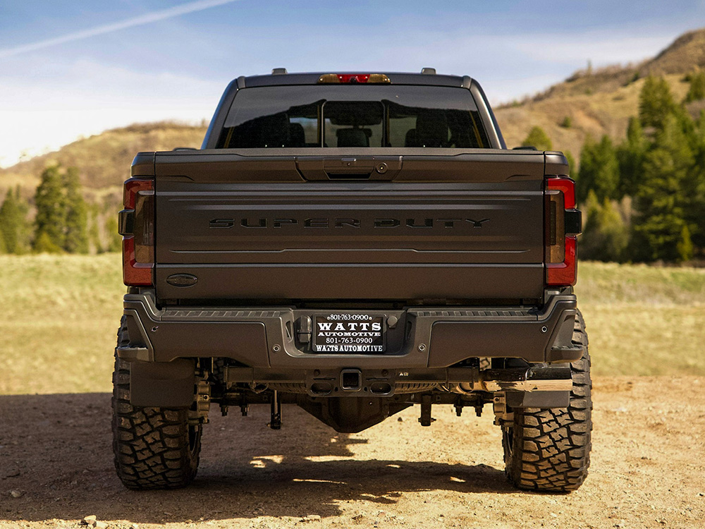Custom King Ranch Tailgate Paint Match