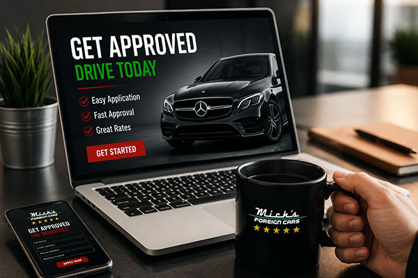 Finance / Get Approved Button