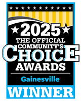 2025 The Official Community's Choice Awards Gainesville, Florida Winner