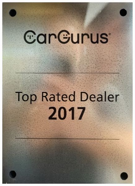 2017 Top Rated Dealer, CarGurus