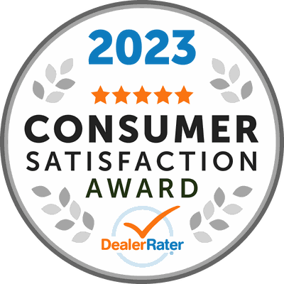2023 Consumer Satisfaction Award, DealerRater
