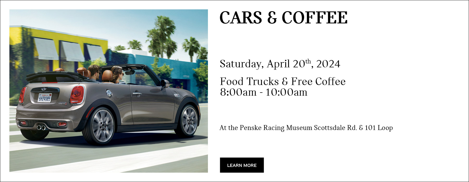 April MINI Cars & Coffee