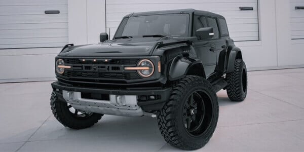 Image of a lifted SUV