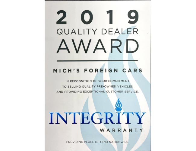 Michs Foreign Cars Serving Hickory, NC, Used Cars Our Awards