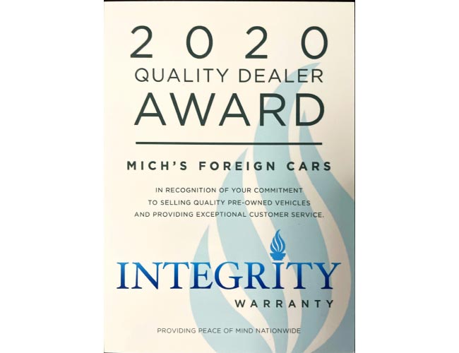 Michs Foreign Cars Serving Hickory, NC, Used Cars Our Awards