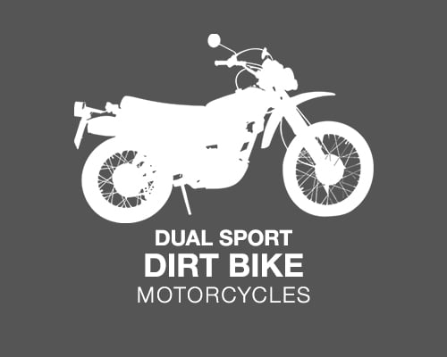 Dual Sport Dirt Bike Motorcycles Button