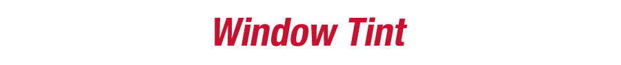 Window Tint