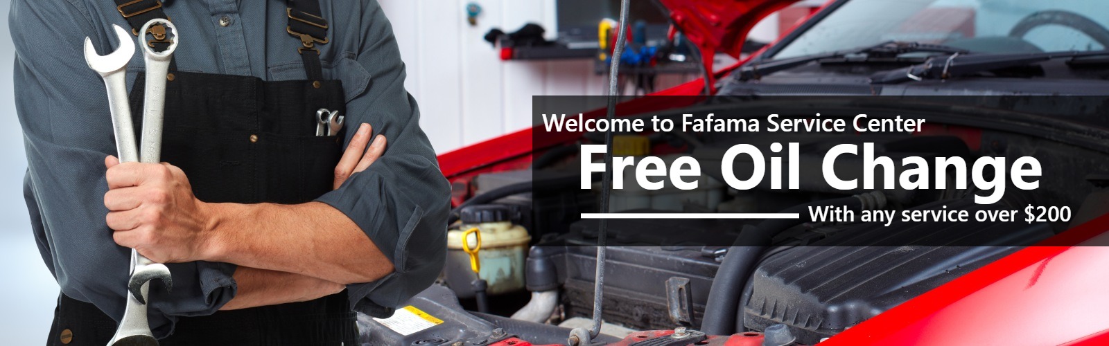 Welcome to Fafama Auto Sales Service Center Image - Free Oil Change With Any Service Over $200
