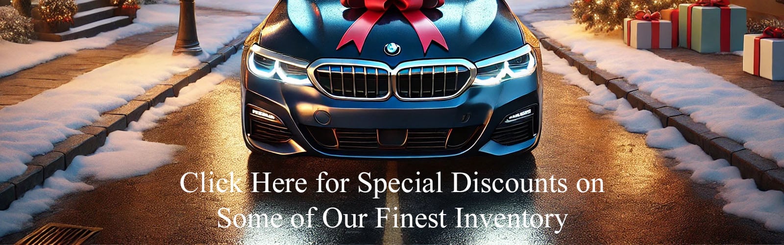 Christmas BMW Specials Banner
