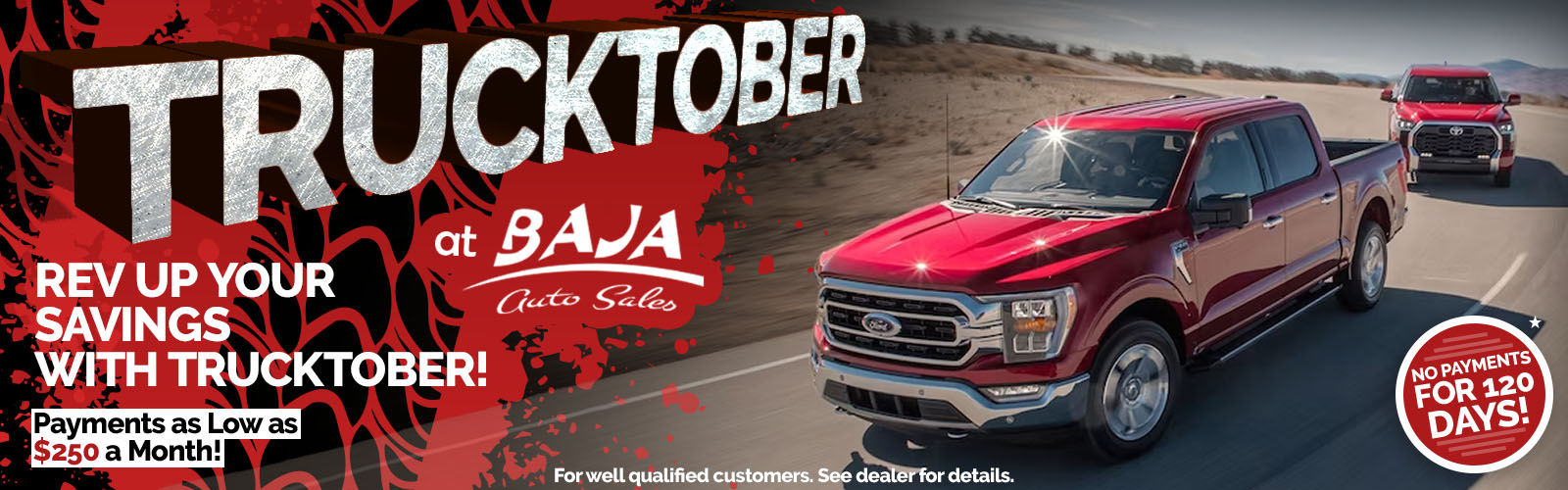 Trucktober at Baja Auto Sales - Rev Up Your Savings With Trucktober