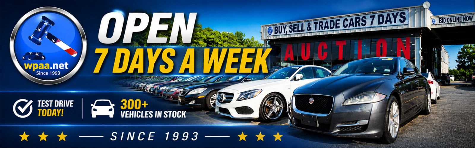 open 7 days woodbridge auction