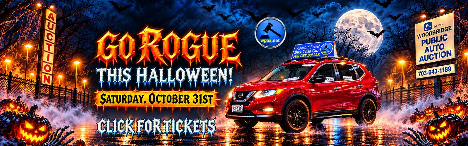 GO ROGUE ONE DOLLAR CAR WOODBRIDGE AUCTION
