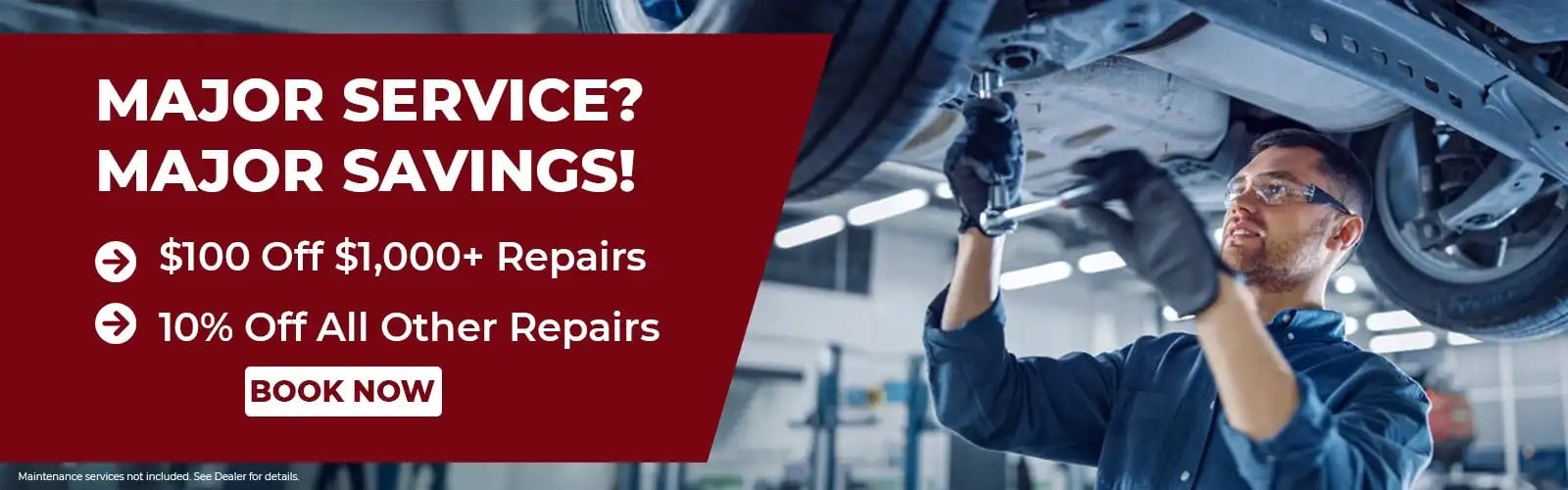 Major Service Major Savings
