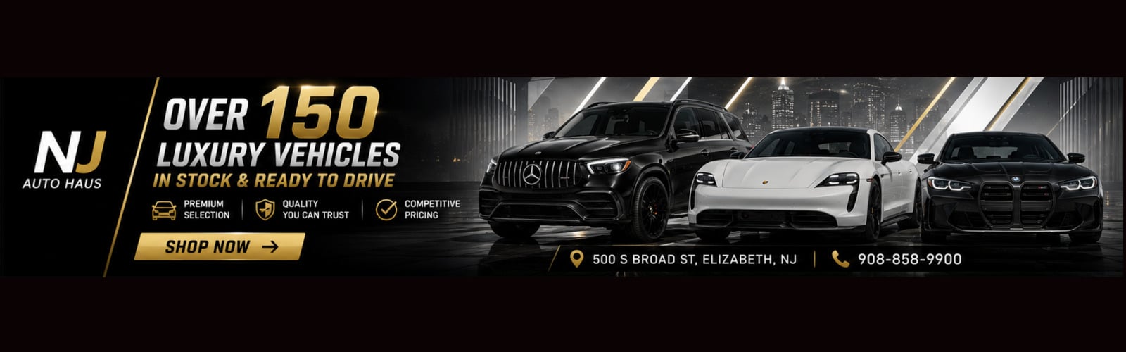 Over 150 Luxury Vehicles