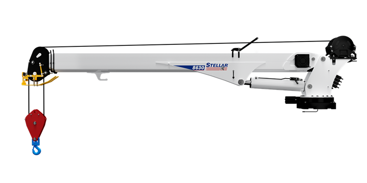 Stellar hydraulic crane