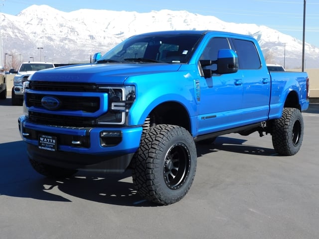 2022 FORD F-350 BLUE - 21235