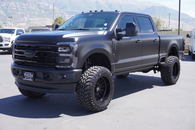 2025 FORD F-350 BLACK MATTE PPF - 22264