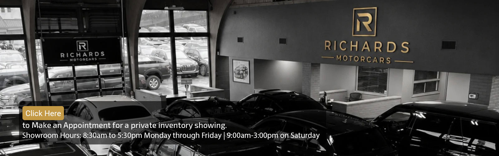 Richards Motorcars Showroom High End Luxury Cars 3