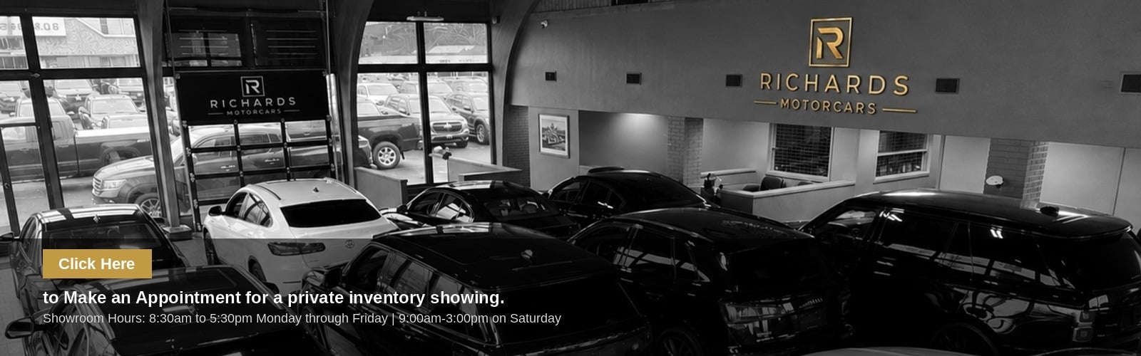 Richards Motorcars Highend Showroom 8-2026