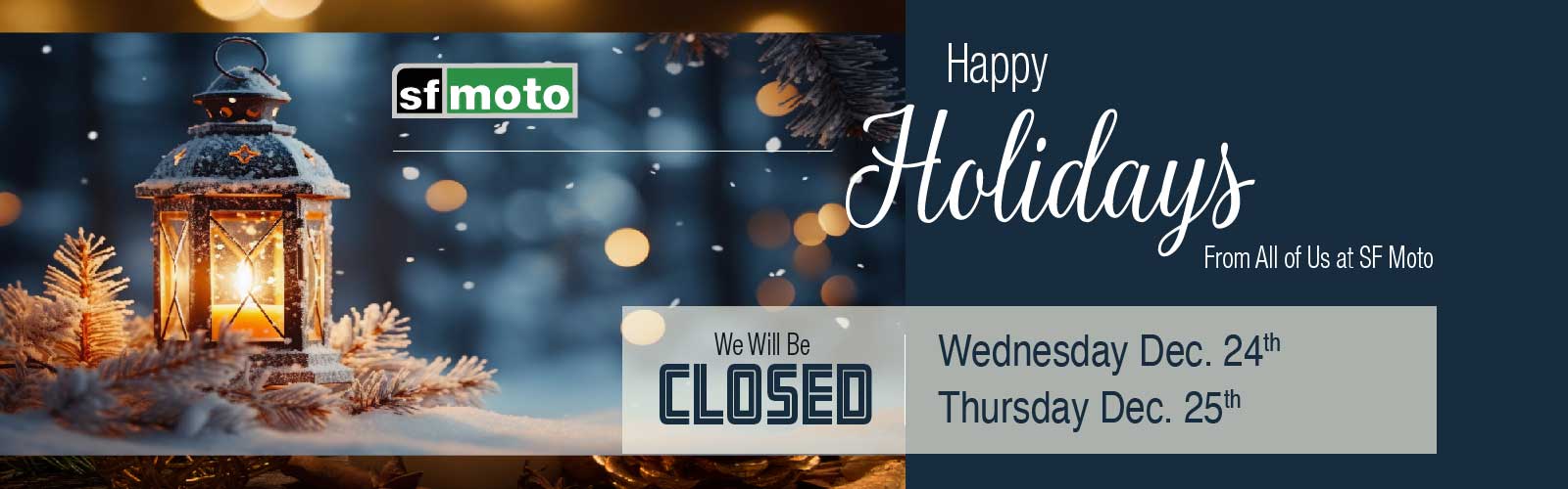 2025 Holiday Hours