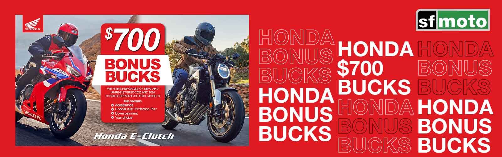 Bonus Bucks CBR_CB650