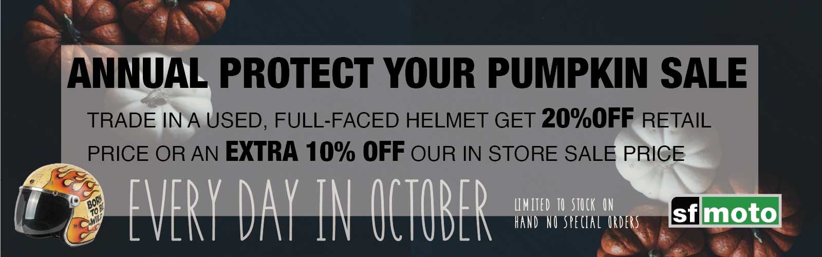 2026 Protect Your Pumpkin Black Banner