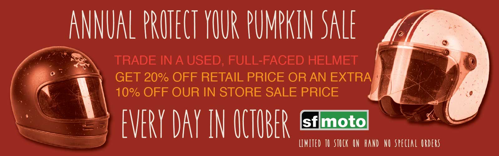 2026 Protect Your Pumpkin Orange Banner