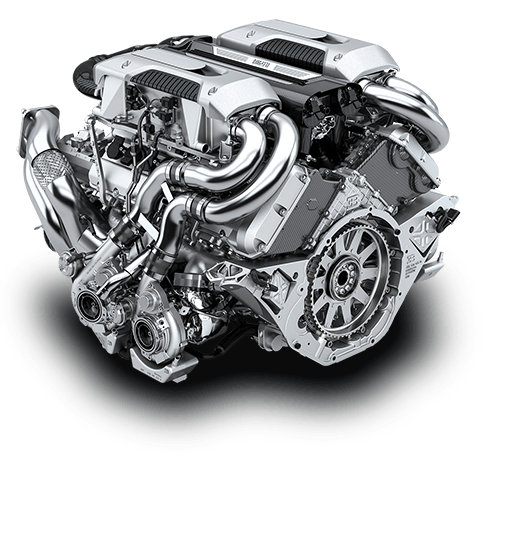 Bugatti Chiron Motor 3