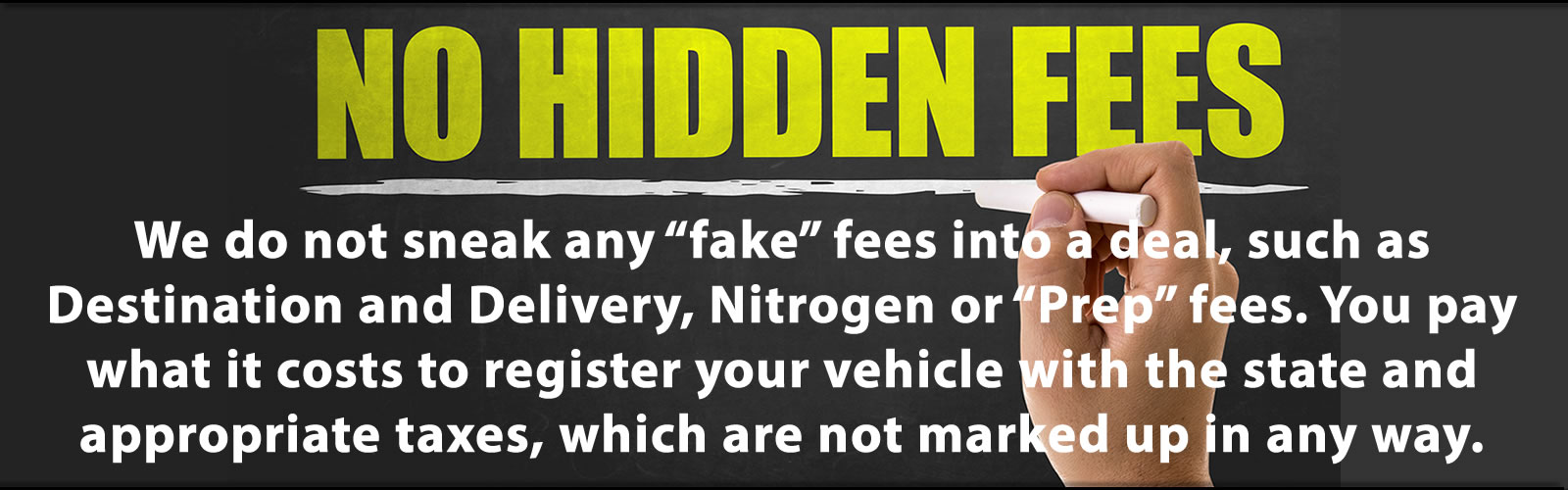 No Hidden Fees 3