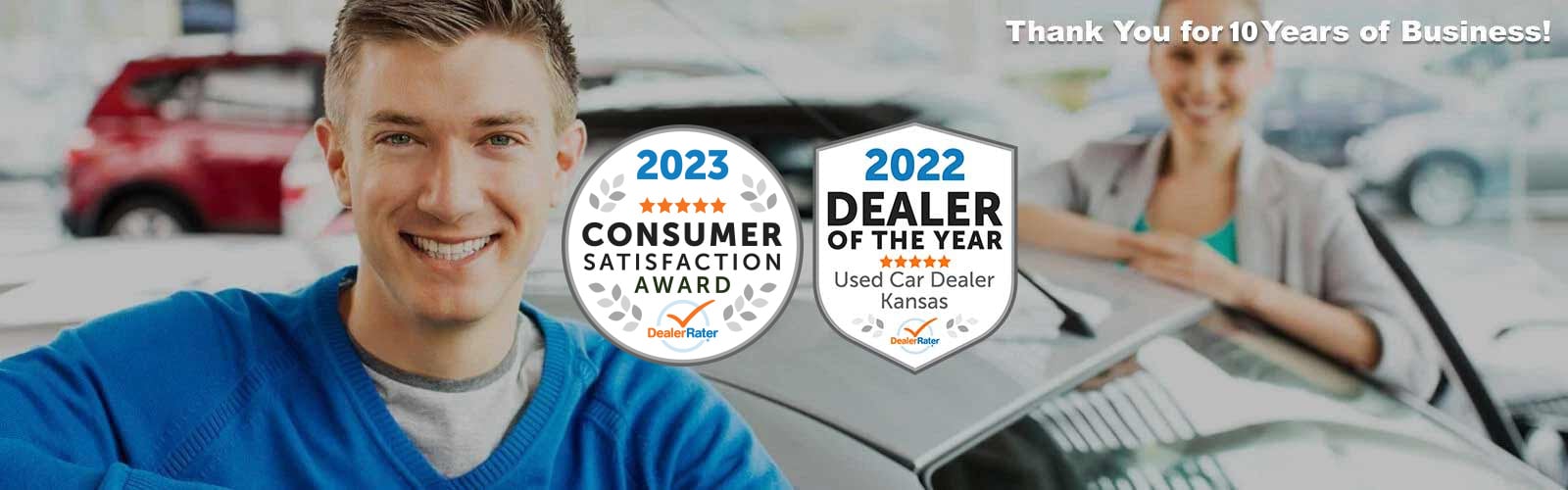 2023 Dealer Rater Awards