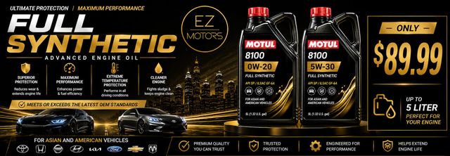 Full Synthetic Oil Change Special