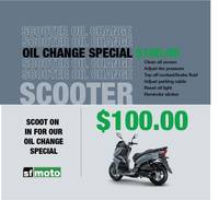 SF Moto Scooter Oil Change Special - 106403